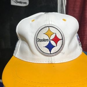 Steelers championship  leather hat